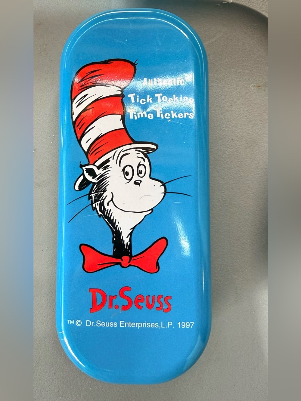 Authentic Dr. Suess Tick Tocking Time Tickers Green Eggs And Ham 1997 Watch
